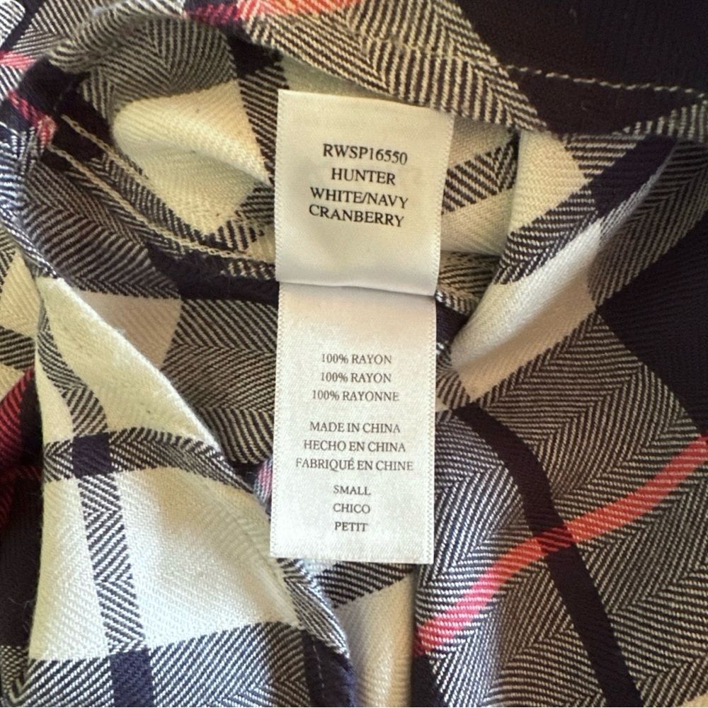Rails Hunter Button Down Long Sleeve Flannel Plai… - image 5